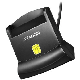 AXAGON Kontakt-Chipkartenleser (eCitizen) / CRE-SM4N / USB 2.0 / 1,3 m
