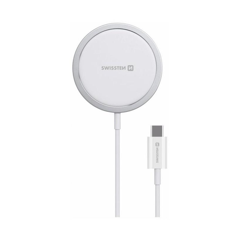 Swissten MagStick wireless charger for iPhone compatible with MagSafe