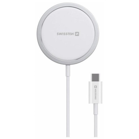 Swissten MagStick kabelloses Ladegerät für iPhone, kompatibel mit MagSafe