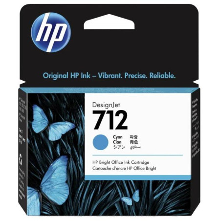 HP 712 Ink Cartridge Cyan