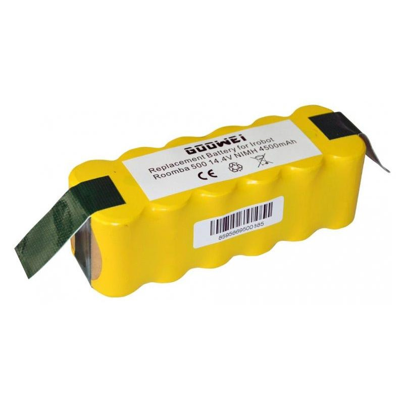 GOOWEI ENERGY Battery for iRobot Roomba 500, 600, 700, 800, 900 - NiMH 4500 mAh