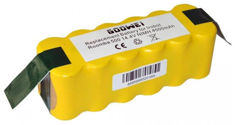 GOOWEI ENERGY Batérie iRobot Roomba 500, 600, 700, 800, 900 – NiMH 4500 mAh