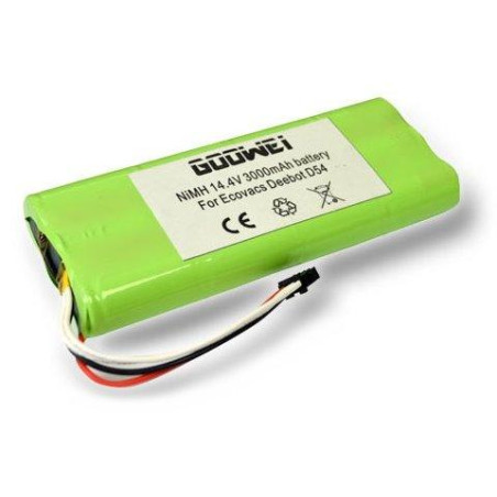 GOOWEI ENERGY Battery Ecovacs Deebot D54, D56, D58, D59 - NiMH 3000 mAh