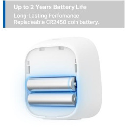 TP-Link Tapo T315, Chytrý teploměr, přesné měření teploty a vlhkosti, vyžaduje Tapo smart hub H100