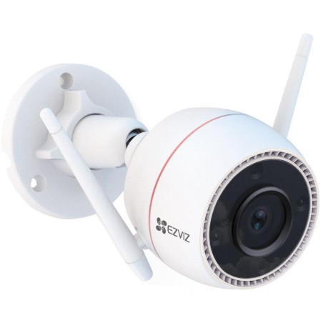EZVIZ IP kamera H3C 2K/ bullet/ Wi-Fi/ 3Mpix/ krytie IP67/ objektív 4mm/ H.265/ IR prísvit až 30m/ biela