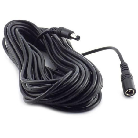 EZVIZ prodlužovací venkovní napájecí kabel k IP kamerám/ 1× DC 5,5 mm male/ 1× DC 5,5 mm female/ délka 10m/ černý