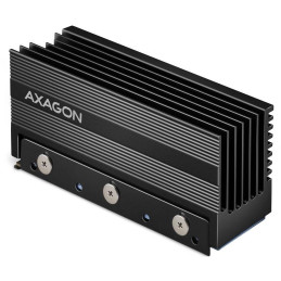 AXAGON aluminiowa pasywna chłodnica do dysków SSD M.2/NVMe / CLR-M2XL / 2280 / wysokość chłodnicy 36 mm