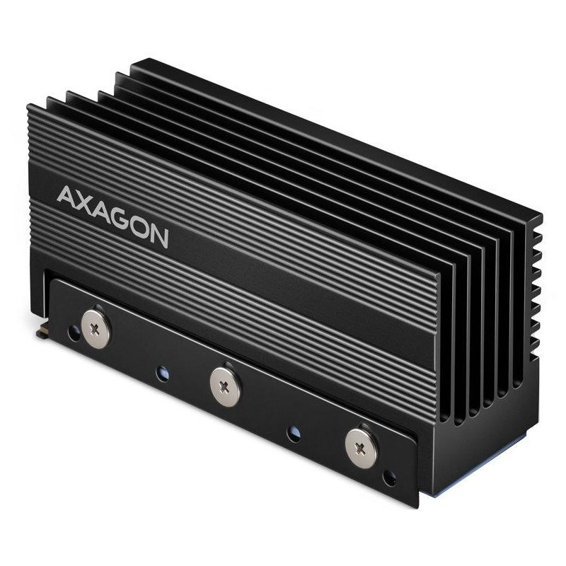 AXAGON aluminum passive cooler for M.2/NVMe SSD / CLR-M2XL / 2280 / cooler height 36mm