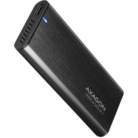Obudowa metalowa AXAGON na dysk SSD M.2 NVMe SUPERSPEED+ / EEM2-SB2 / USB-C 3.2 Gen 2 / kabel 20cm