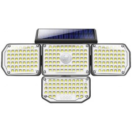 IMMAX CLOVER venkovní solární nástěnné LED osvětlení s PIR čidlem, 5W