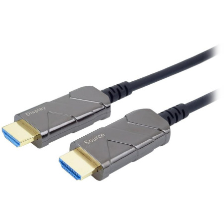 PremiumCord Ultra High Speed HDMI 2.1 optický fiber kabel 8K@60Hz,zlacené 30m