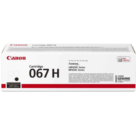 Canon originální toner 067H černá pro i-SENSYS MF657Cdw (3130 str.)
