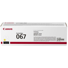 Oryginalny toner Canon 067 żółty do i-SENSYS MF657Cdw (1250 stron)