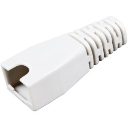 Solarix RJ45 zabezpieczenie anty-zaczepowe białe S45NSP-WH