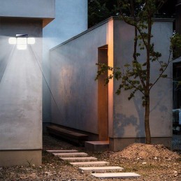 IMMAX CLOVER venkovní solární nástěnné LED osvětlení s PIR čidlem, 5W