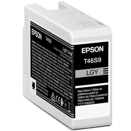 Epson atramentová nápln Singlepack UltraChrome/ C13T46S900/ Light Gray