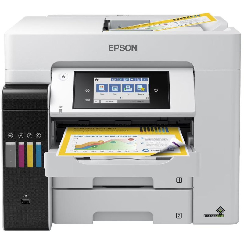 Epson L6580/ 4800 x 2400/ A4/ MFZ/ LCD/ ITS/ Duplex/ 4 barvy/ Fax/ Wi-Fi/ USB/ 3 roky záruka po registraci