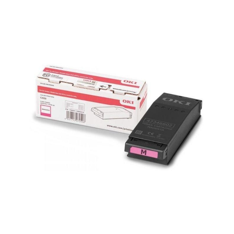 OKI originálny toner 9006128, magenta, 6000str., pre OKI C650dn
