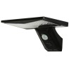 IMMAX WING Solar-LED-Wandleuchte für den Außenbereich mit PIR-Sensor, schwarz, 4W