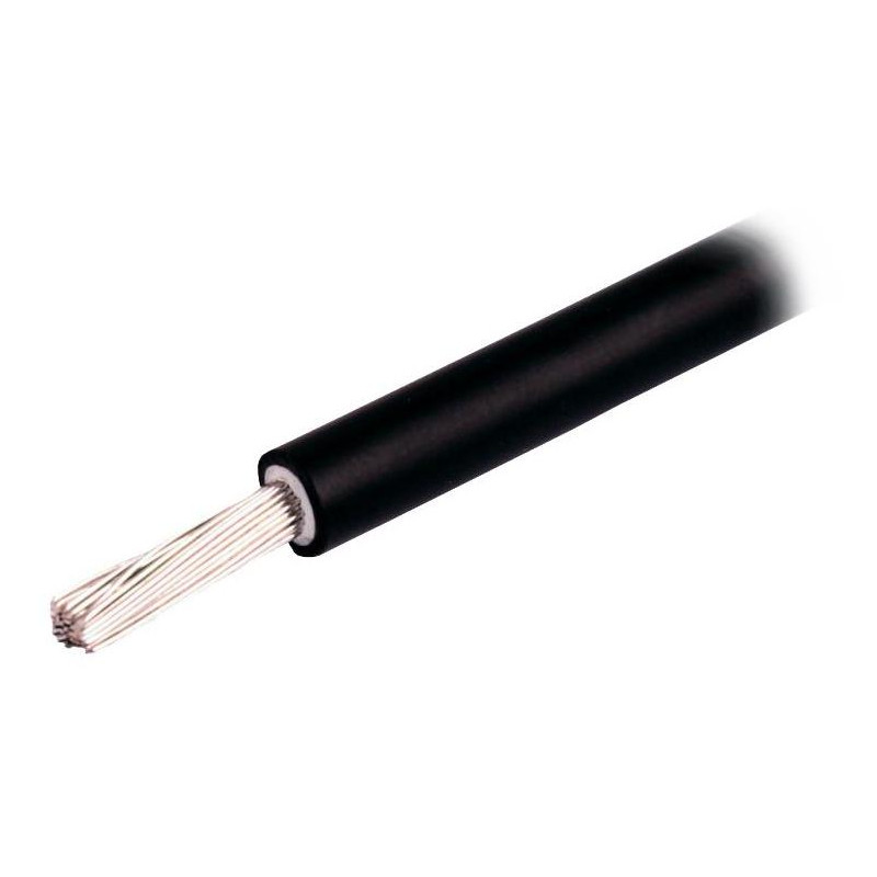 GOOWEI Energy cable for connecting solar panels, copper 1x 4mm2, black