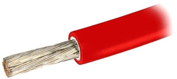 GOOWEI Energy kábel na zapojenie solárnych panelov medený 1x 6mm2, červený