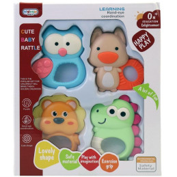 Chrastítko, 4 ks, na baterie