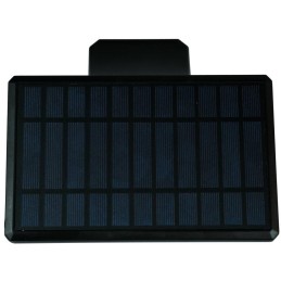 IMMAX WING venkovní solární nástěnné LED osvětlení s PIR čidlem, černé, 4W