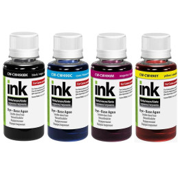 COLORWAY alternative Tintenpatrone für CANON / GI-490/ G1400/ G2400/ G3400/ 4x 100ml Multipack