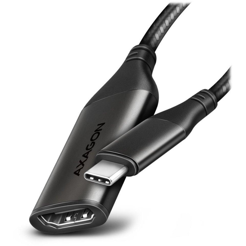 AXAGON adapter from USB-C to HDMI version 2.0A / RVC-HI2M / 4k/60Hz / 25cm