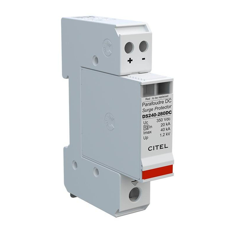 Ogranicznik przepięć Solarmi DS240S-280DC, 350 V DC, 50 A, CE