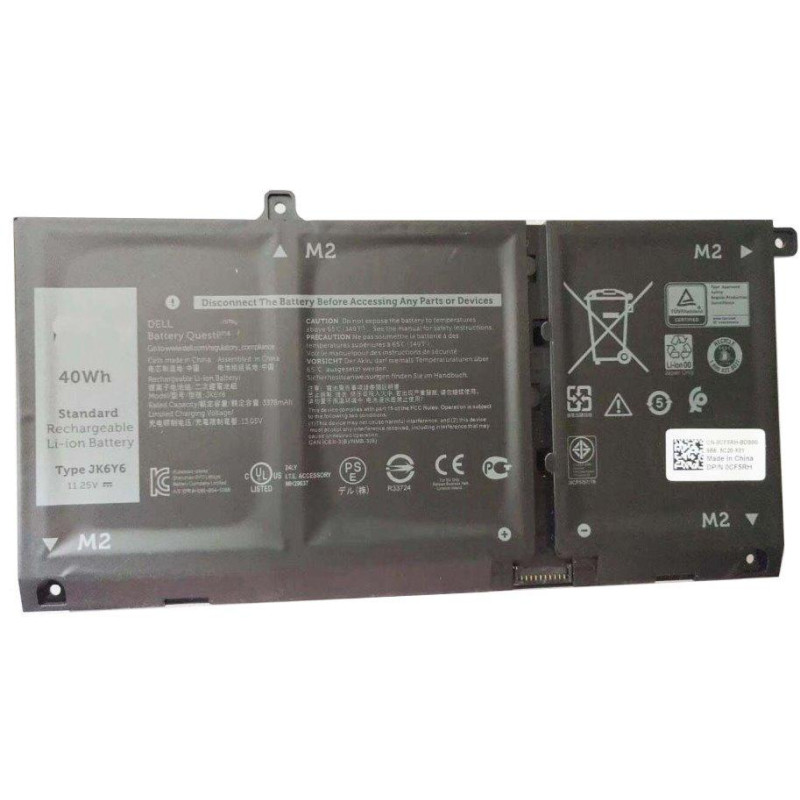 DELL battery/ 3-cell/ 40 Wh/ for Inspiron 5501,5502, Latitude 3410,3510, Vostro 5401,5402,5501,5502