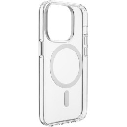 Swissten clear jelly MagStick case iPhone 14 Pro max transparent