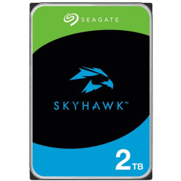 Dysk twardy Seagate SkyHawk 2TB / ST2000VX017 / wewnętrzny 3,5" / 7200 obr./min / SATA III / 256 MB