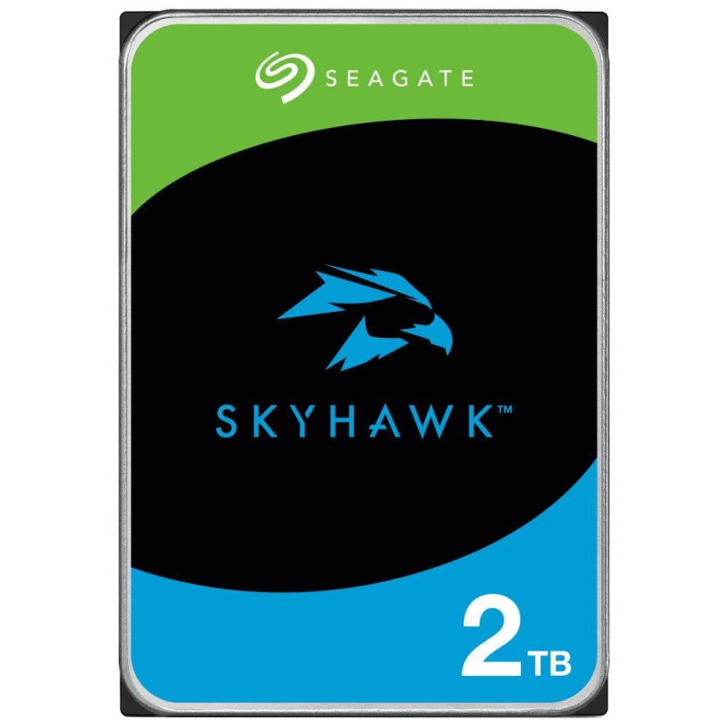 Dysk twardy Seagate SkyHawk 2TB / ST2000VX017 / wewnętrzny 3,5" / 7200 obr./min / SATA III / 256 MB