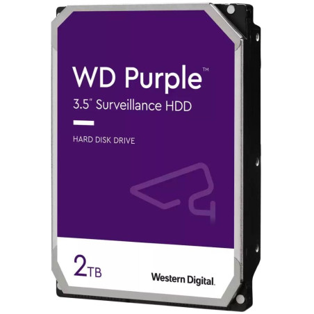 WD PURPLE 2TB / WD23PURZ / SATA III / Internal 3.5" / 256MB