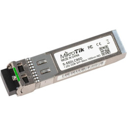 MikroTik S-55DLC80D SFP optický modul, SM, 80km, 1,25G, 1550Nm
