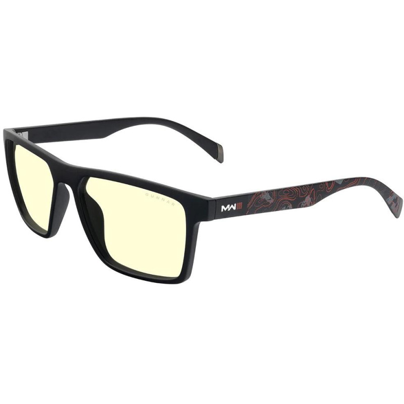 GUNNAR Büro-/Gamingbrille CALL OF DUTY ALPHA EDITION ONYX INFRARED * bernsteinfarbene Gläser * BLF 65 * GUNNAR focus