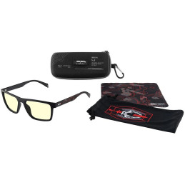 GUNNAR kancelářske/herní brýle CALL OF DUTY ALPHA EDITION ONYX INFRARED * jantarová skla * BLF 65 * GUNNAR focus