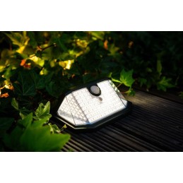IMMAX SIDE venkovní solární nástěnné LED osvětlení s PIR čidlem, 4W