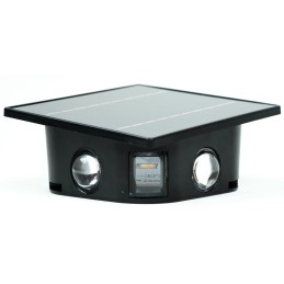 IMMAX WALL venkovní solární nástěnné LED osvětlení se světelným čidlem, 2W