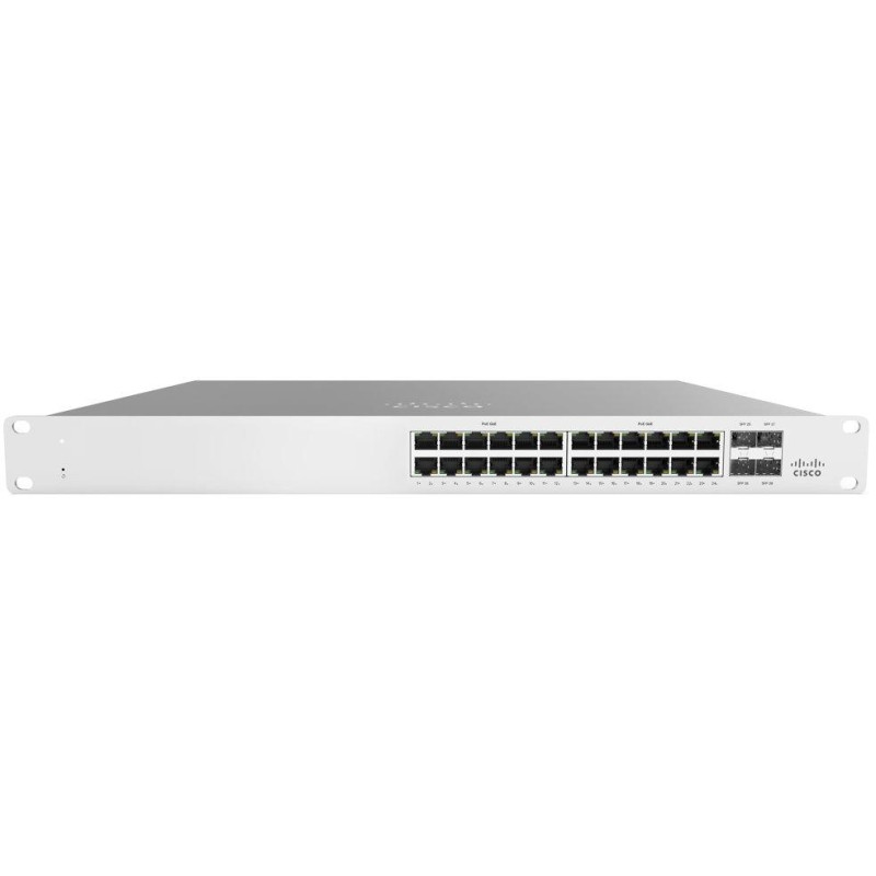 Cisco Meraki MS120-24P przełącznik zarządzany w chmurze 24 x 10/100/1000 + 4 x gigabit SFP - komputer stacjonarny