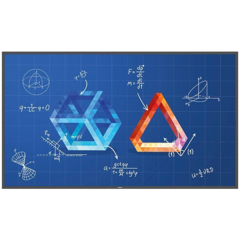 PHILIPS displej 86" 86BDL3652T/00/ T-Line/ IPS/ 4K UHD/20 bodov/ 8ms/ 500 000:1/ HDMI, DVI, DP, RS232, RJ45, USB