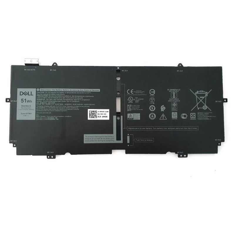 DELL batéria/ 4-článková/ 51 Wh/ pre XPS 7390, 7390 2v1