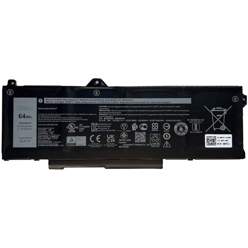 Akumulator DELL/ 4-ogniwowy/ 64 Wh/ do Latitude 5421, 5431, 5521, 5531, Precision 3470, 3561, 3571, 3581