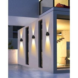 IMMAX WALL-2 venkovní solární nástěnné LED osvětlení se světelným čidlem, 2W