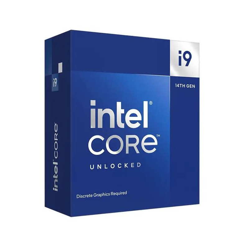 INTEL Core i9-14900KF / Raptor Lake R / LGA1700 / max. 6,0 GHz / 8P + 16E / 32T / 36MB / 125W TDP / bez VGA / BOX bez chladič
