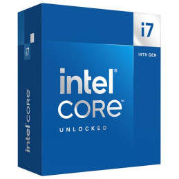 INTEL Core i7-14700K / Raptor Lake R / LGA1700 / max. 5,6 GHz / 8P+12E/28T / 33 MB / 125 W TDP / UHD 770 / BOX ohne Kühler
