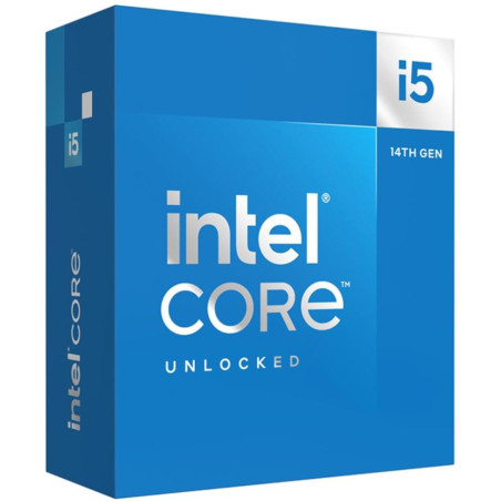 INTEL Core i5-14600K / Raptor Lake R / LGA1700 / max. 5.3GHz / 6P+8E/20T / 24MB / 125W TDP / UHD 770 / BOX without cooler