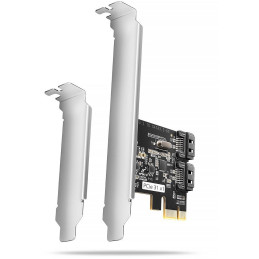 AXAGON radič do PCIe pre 2x SATA 6G / PCES-SJ2 / SP & LP