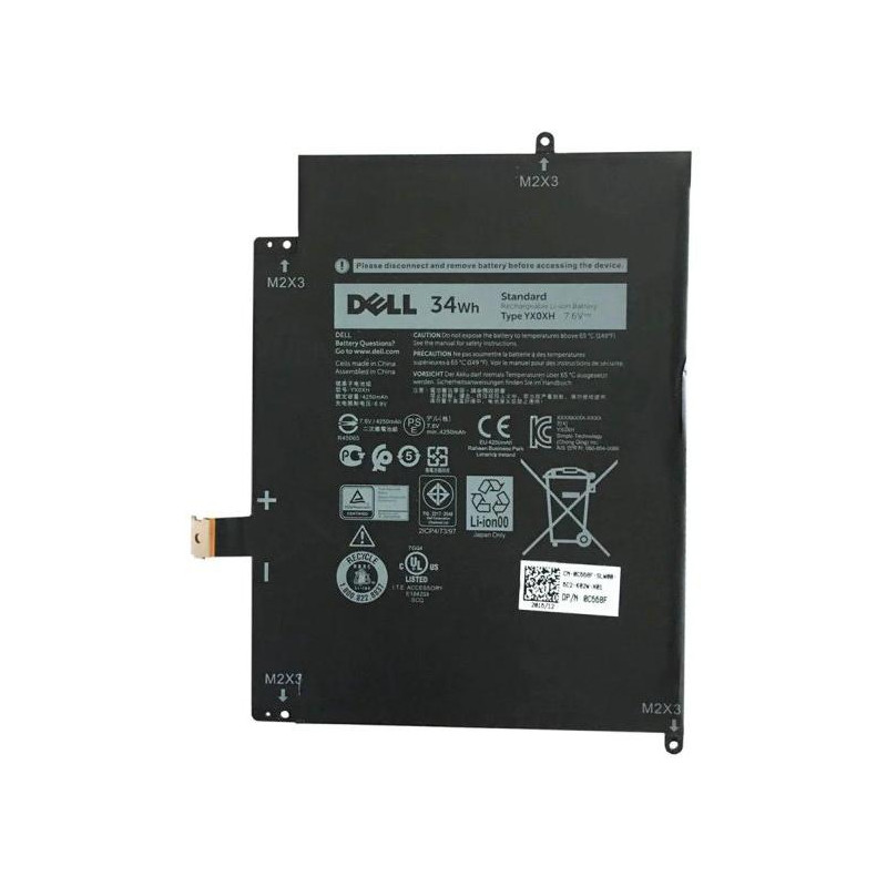 DELL baterie/ 2-čl./ 34 Wh/ Latitude 7285